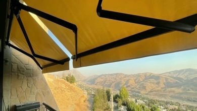 سایبان برقی در کیش