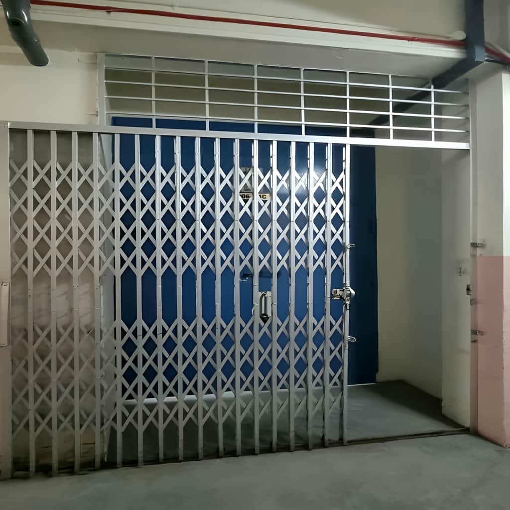 درب آکاردئونی با پروفیل محکم و برش دقیق