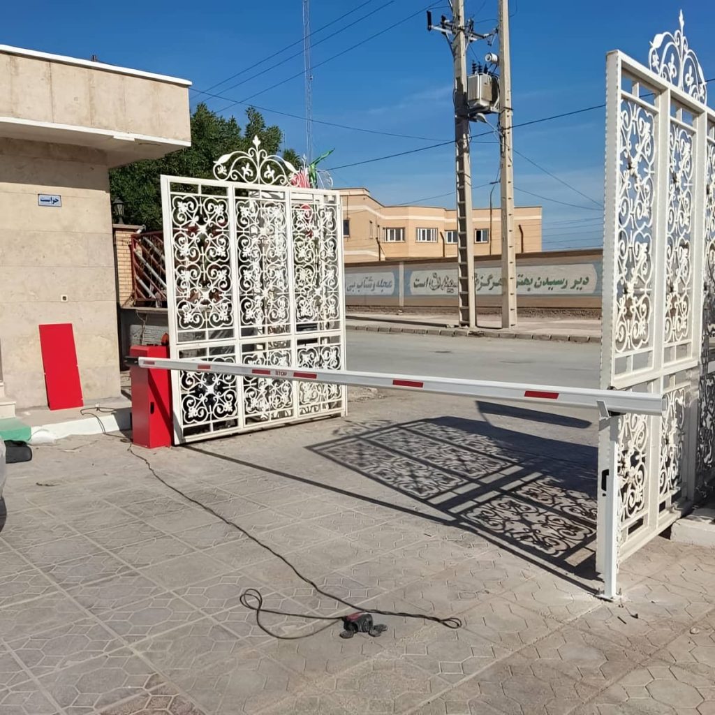 اجرای راهبند پارکینگ با فتوسل و فلاشر