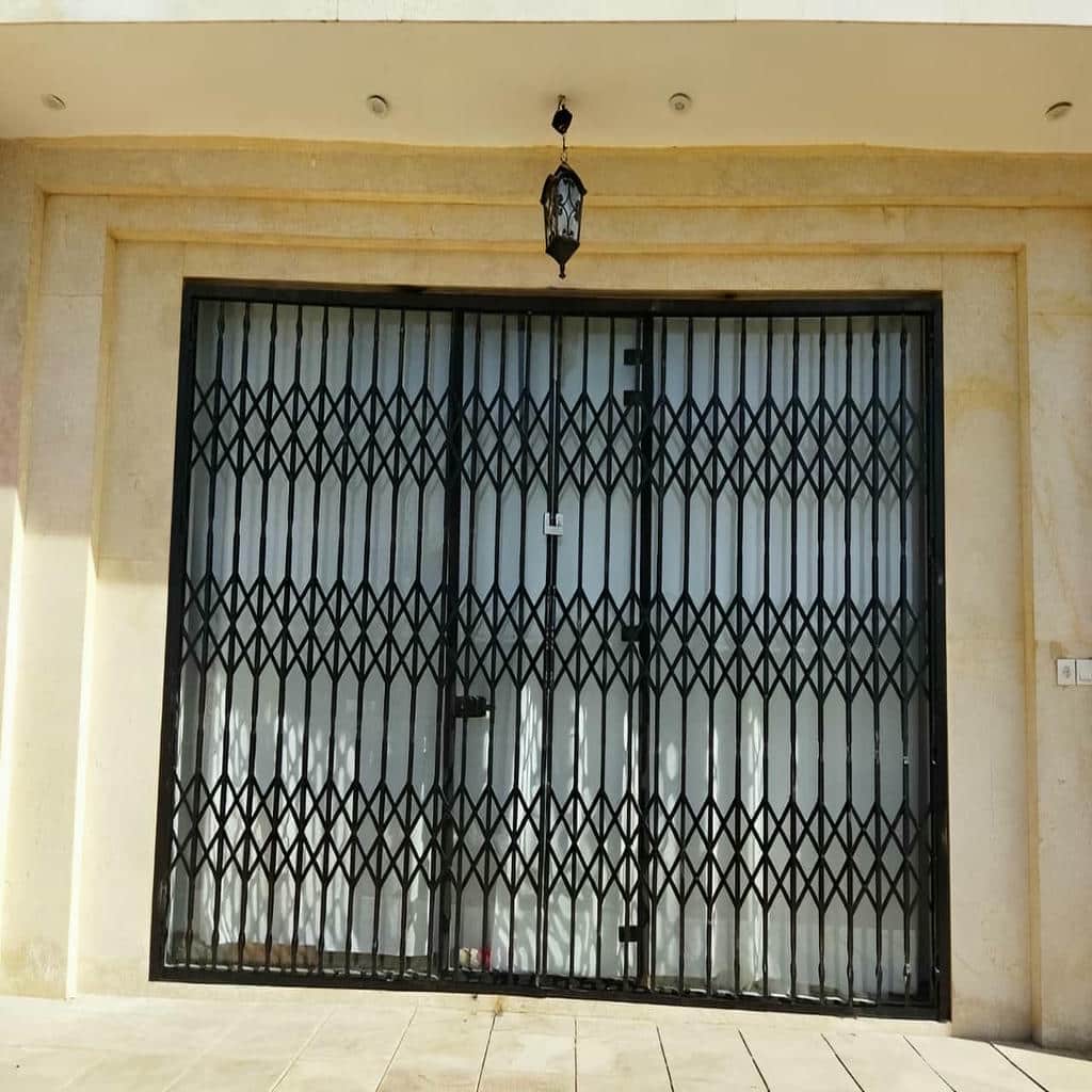 10 مدل درب ریلی آکاردئونی کم جا