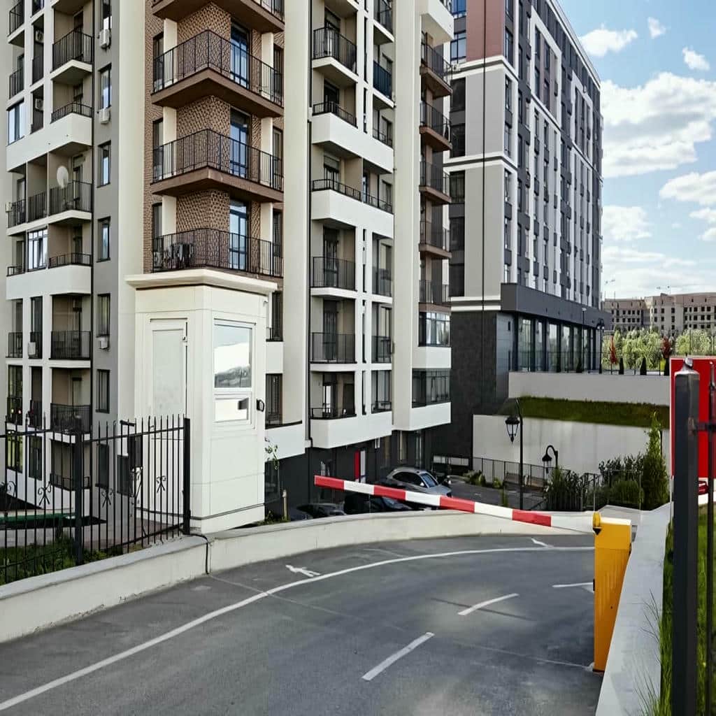 نصب راهبند اتوماتیک تردد بالا با بوم متعادل و فتوسل ایمنی
