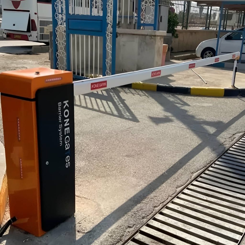 ساخت راهبند بازویی LED دار پارکینگ هماهنگ با ظاهر ورودی