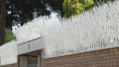 14 طرح حفاظ دیوار ویلا نمای سنگی
