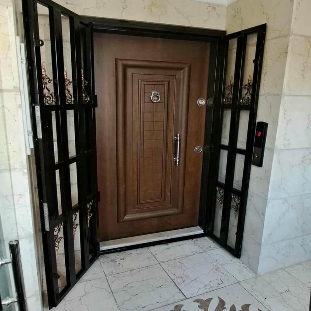 حفاظ درب آپارتمان ضد دیلم برای ورودی واحد مسکونی