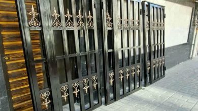 14 طرح حفاظ درب ضد سرقت فلزی