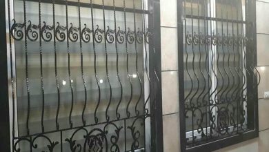 10 نمونه حفاظ پنجره رنگی کوره ای