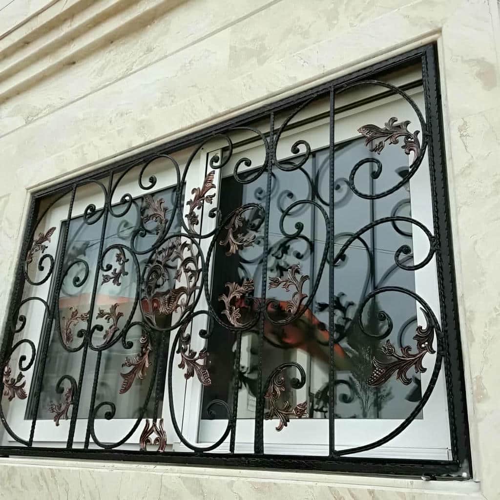 حفاظ پنجره آپارتمان طبقات پایین ضد سرقت برای امنیت بیشتر