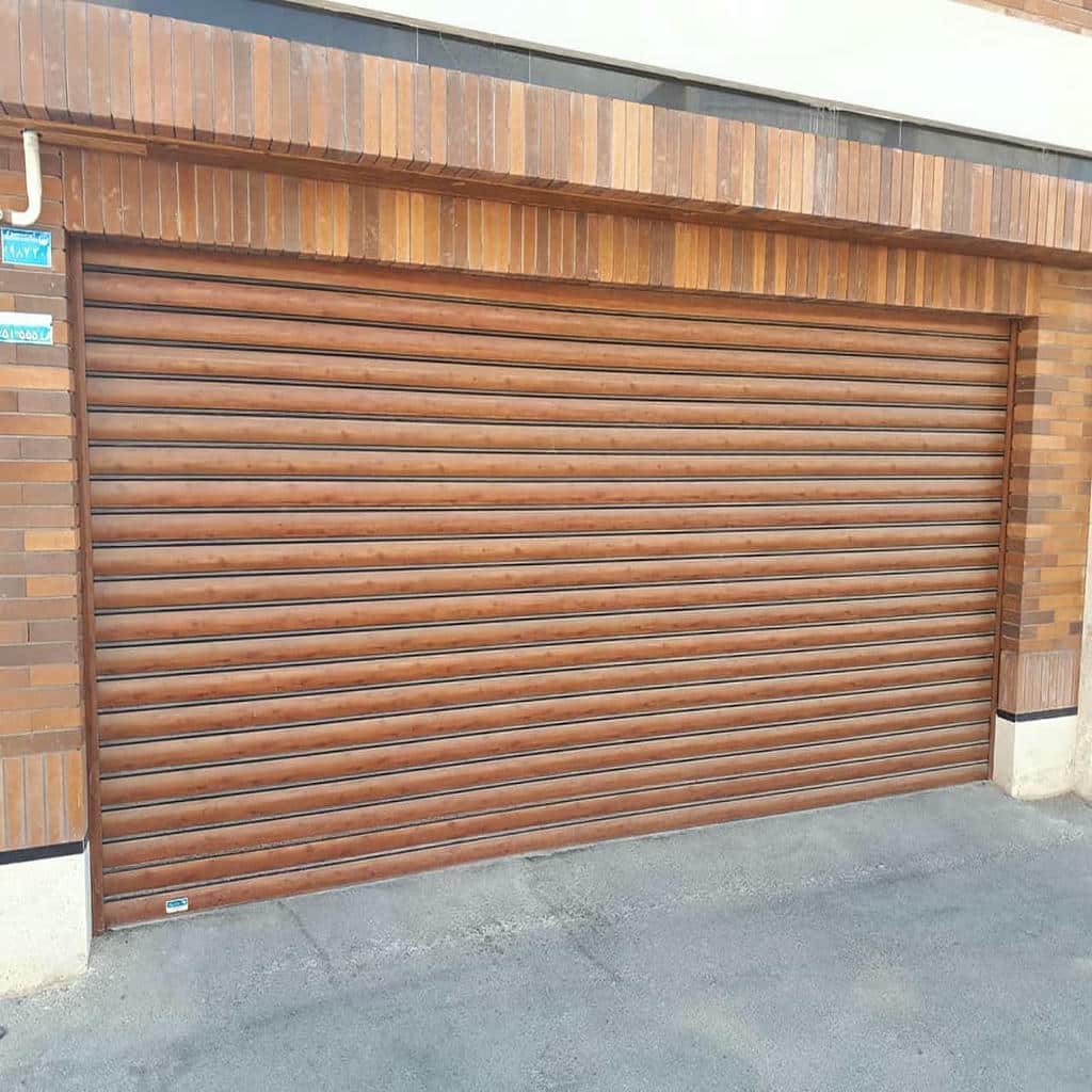 نصب کرکره برقی ویلا ریموت دار برای ورودی اصلی