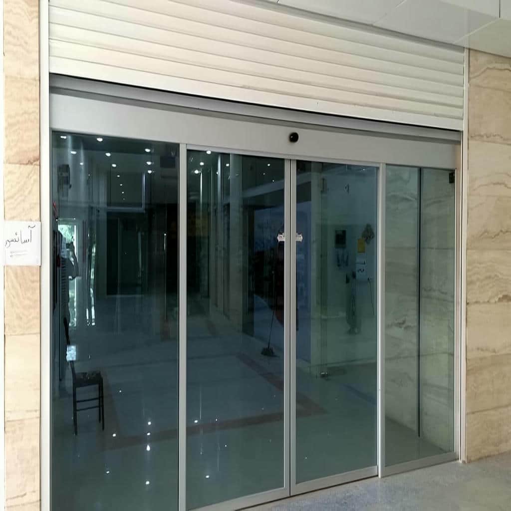 خرید درب کرکره ای مغازه صنعتی برای ورودی ایمن
