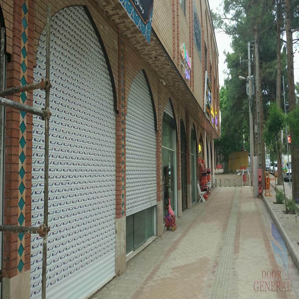 قیمت کرکره برقی مغازه تیغه آلومینیوم بر اساس مدل و نصب
