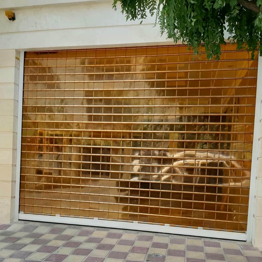 12 طرح کرکره برقی رنگی نمای فروشگاه