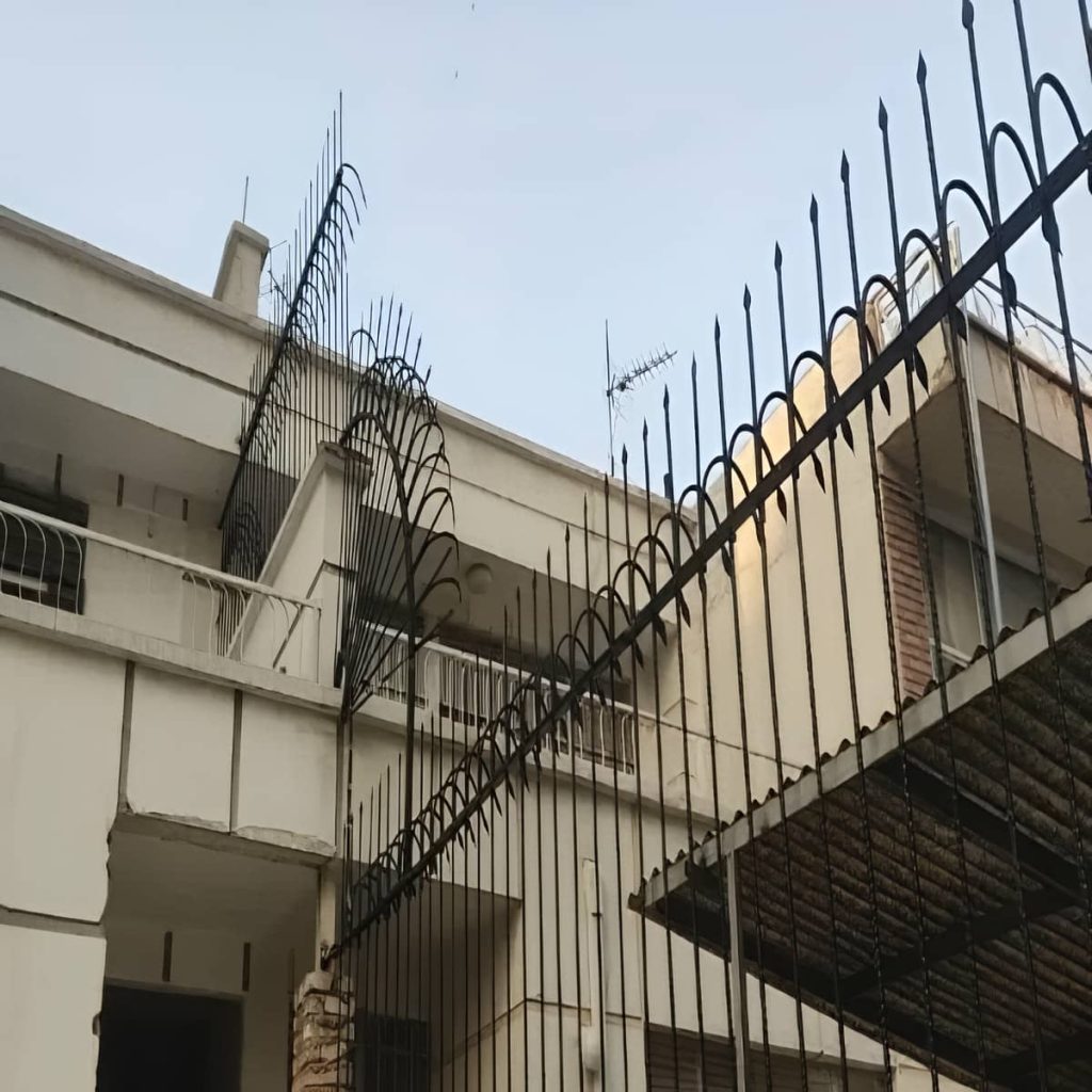 حفاظ دیوار کلاسیک سرنیزه برای پروژه نصب روی تاج آماده