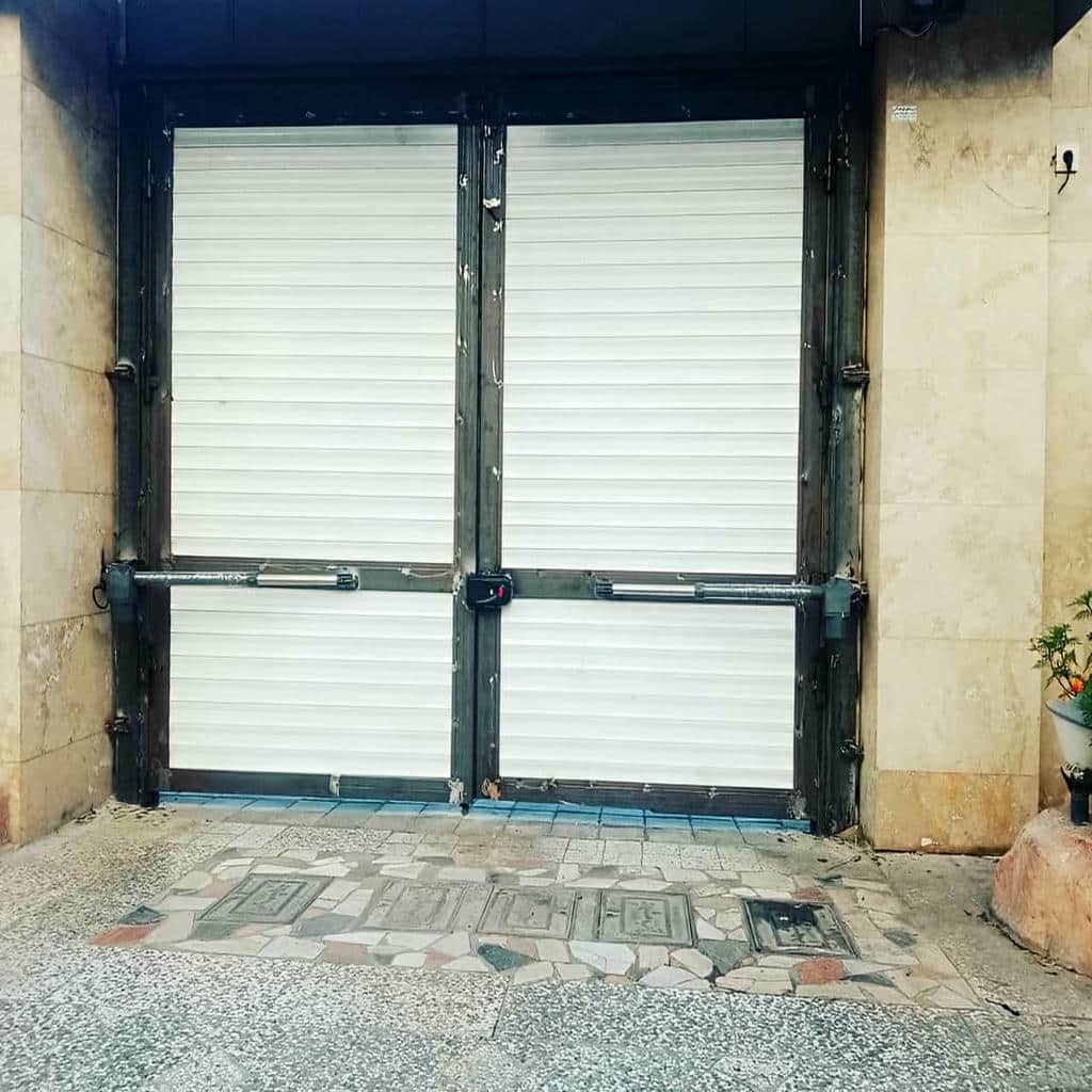 6 طرح درب پارکینگ جک دار بازویی