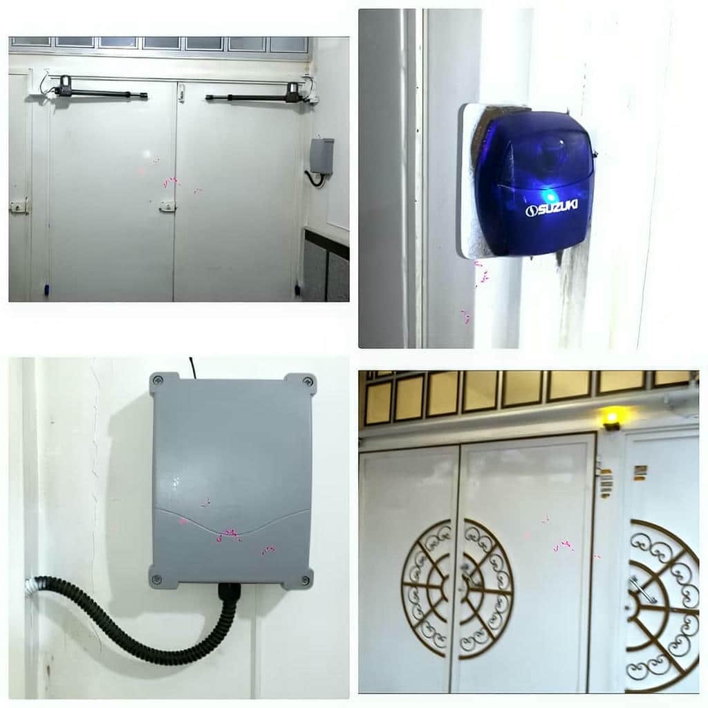 خدمات جک درب حیاط سنگین شاسی دار برای ورودی پرتردد