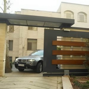 11 مدل درب اتوماتیک ریلی حیاط