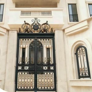 14 مدل درب فلزی ساختمان ورودی اصلی