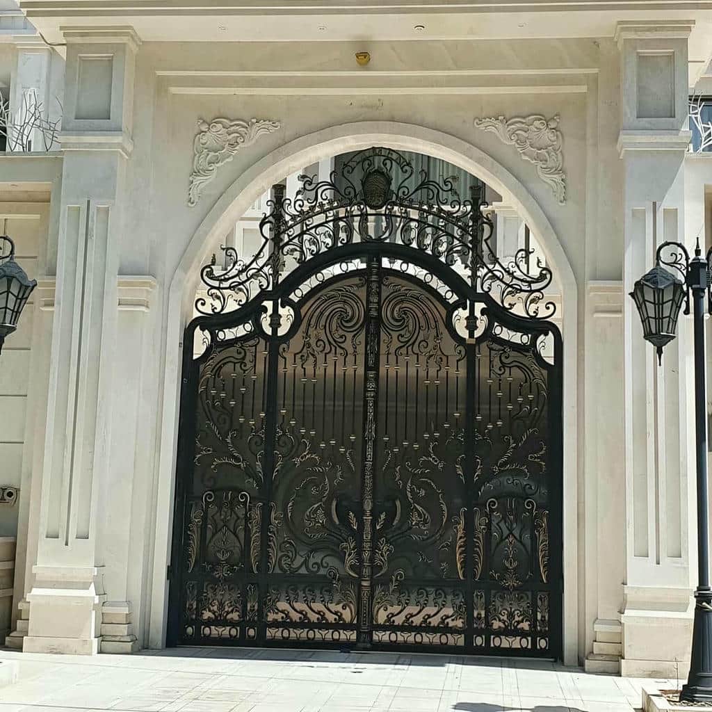 سفارش درب آهنی ساده قاب دار با پروفیل مقاوم