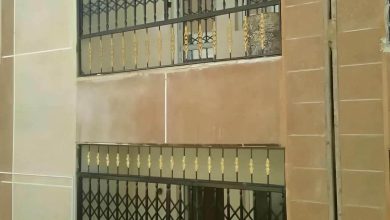 11 مدل نرده پنجره فرفورژه گل دار