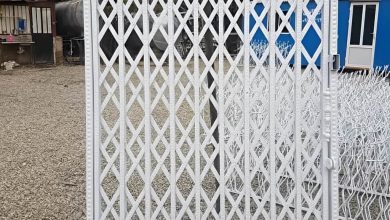 11 طرح حفاظ آکاردئونی کم جا راهرو