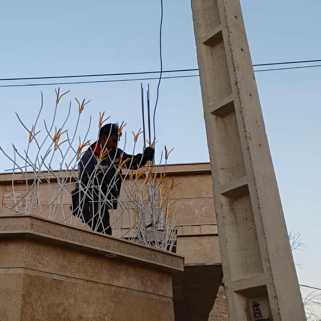 حفاظ غنچه ای با پوشش رنگ مقاوم