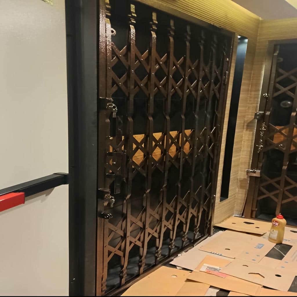 حفاظ ضربدری آکاردئونی پرچ مقاوم