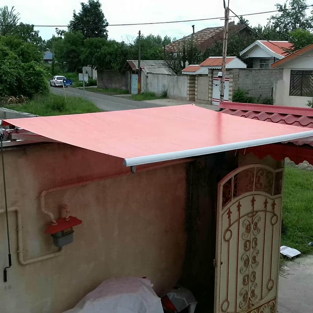 سایبان ضد آب برقی بازویی