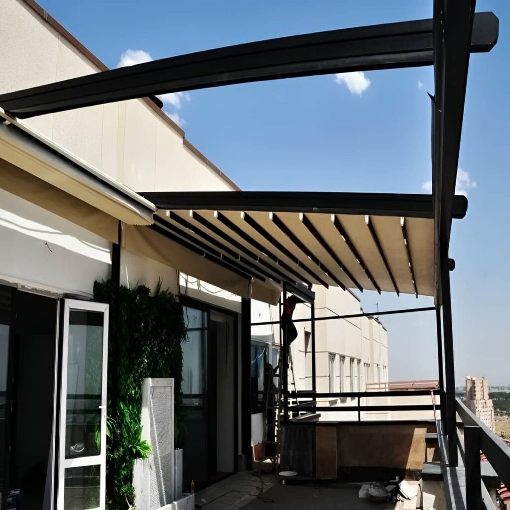 سایبان ضد آب تاشو سفارشی
