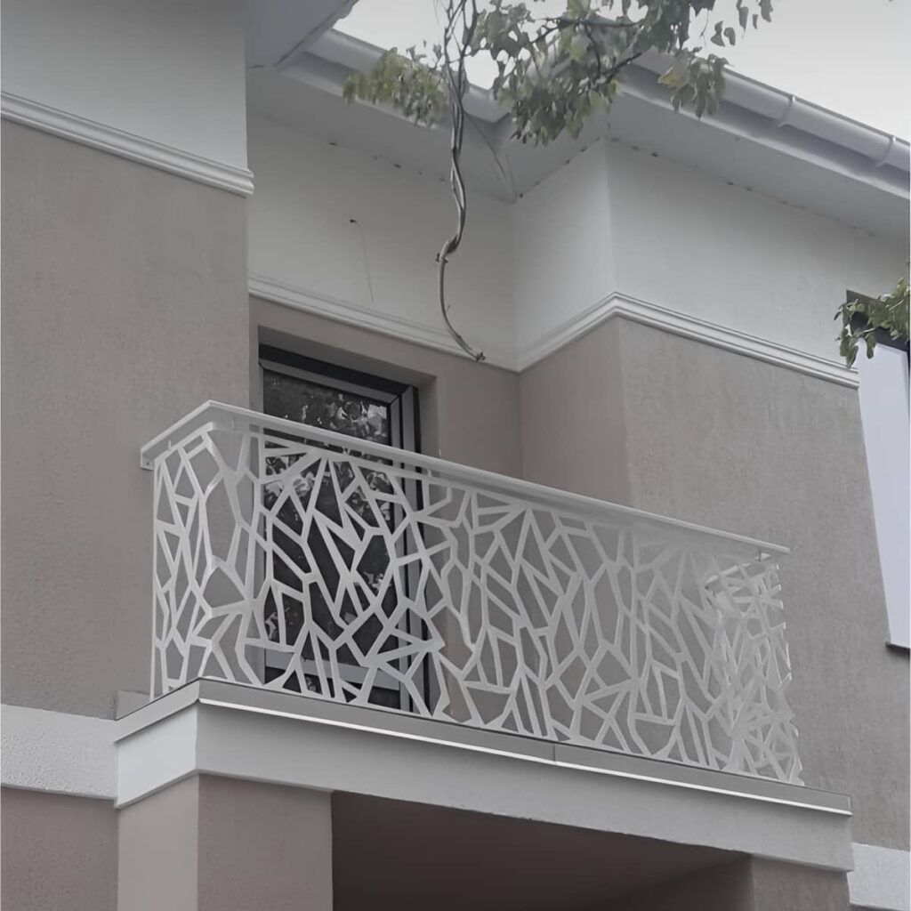 نرده پله مدرن با طراحی مینیمال