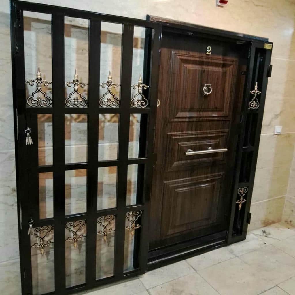 حفاظ کرکره ای ساختار مقاوم ورودی