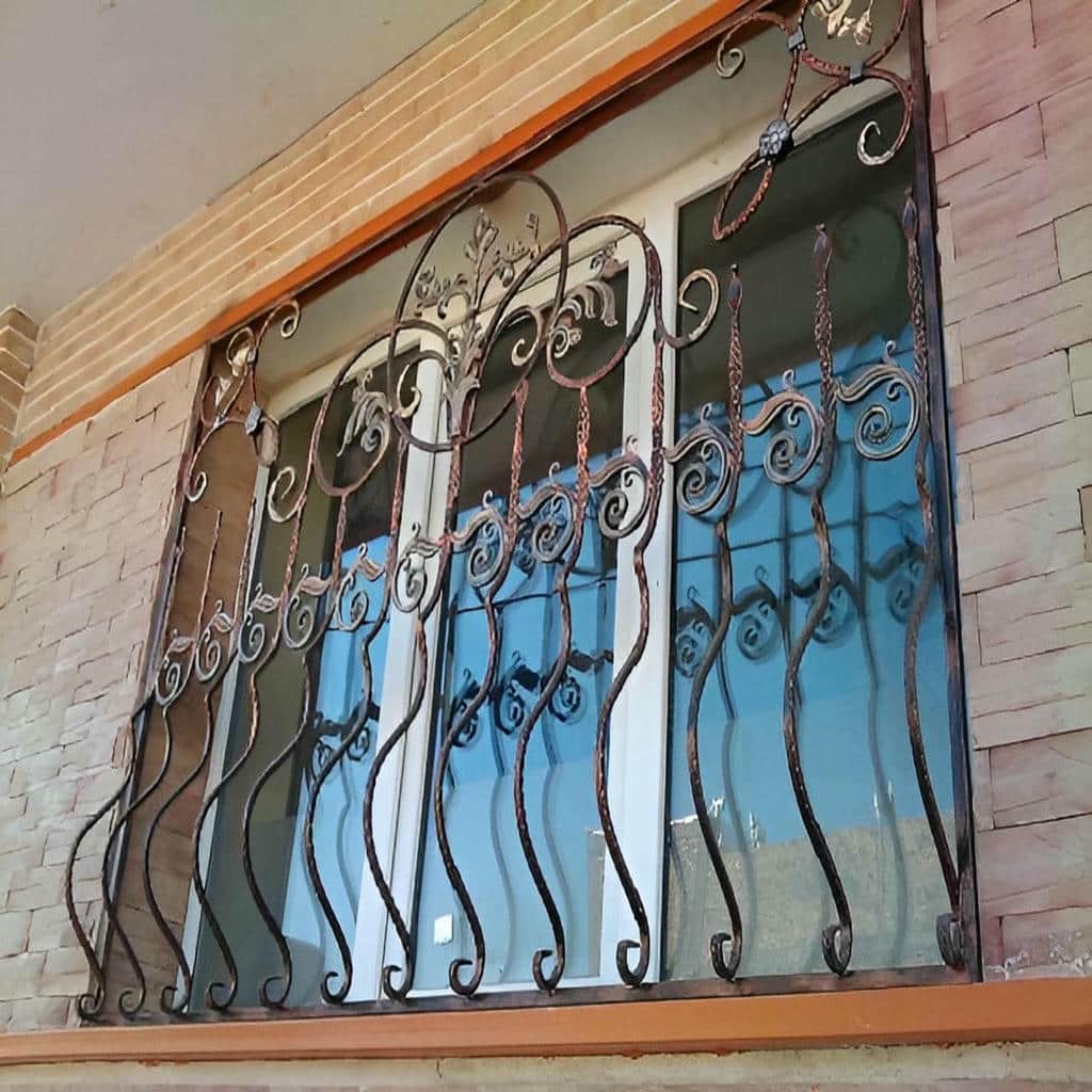 حفاظ پنجره آهنی مناسب دهانه وسیع حفاظ پنجره آهنی مناسب دهانه وسیع