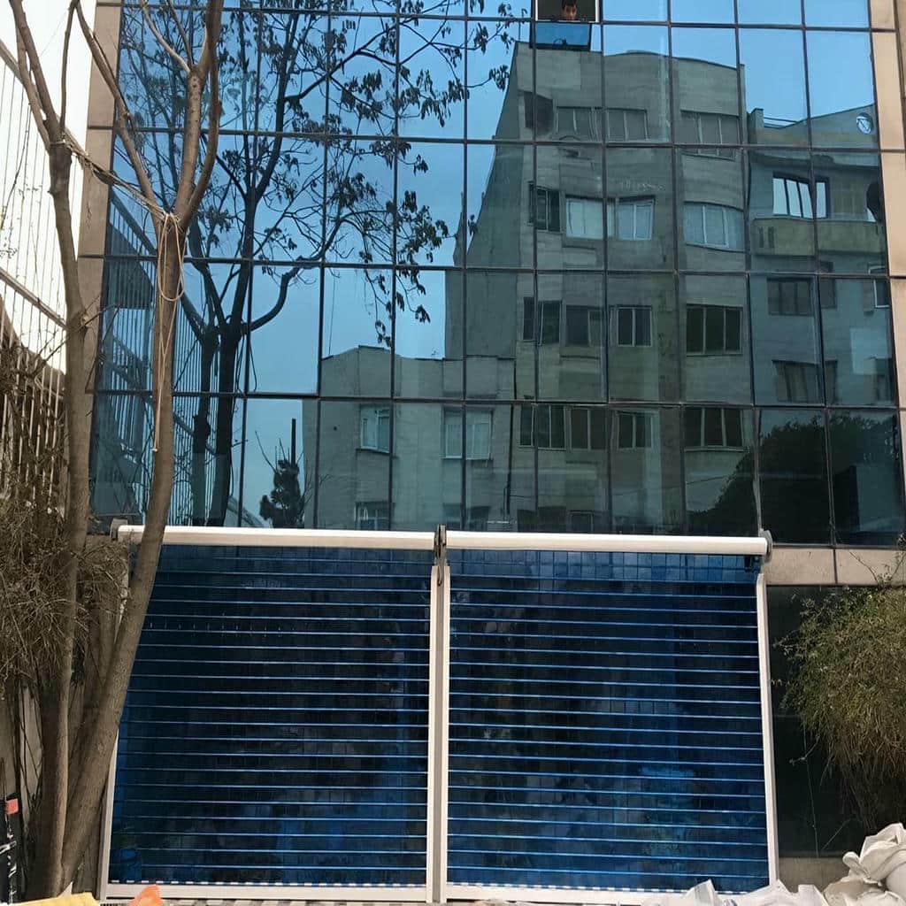 کرکره پارکینگ اتوماتیک ریموت دار