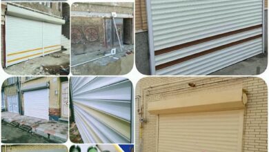 کرکره پارکینگ اتوماتیک برای ورودی ساختمان نوساز