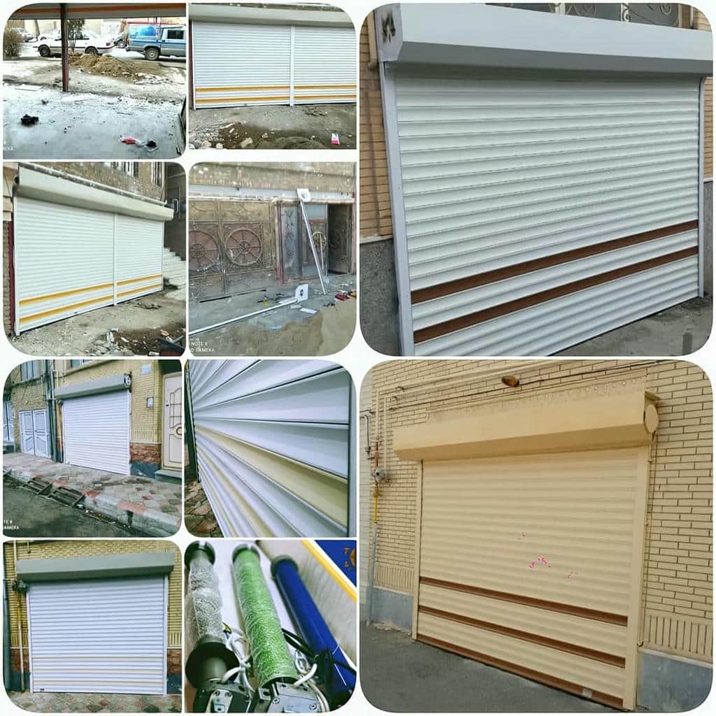 کرکره پارکینگ اتوماتیک برای ورودی ساختمان نوساز