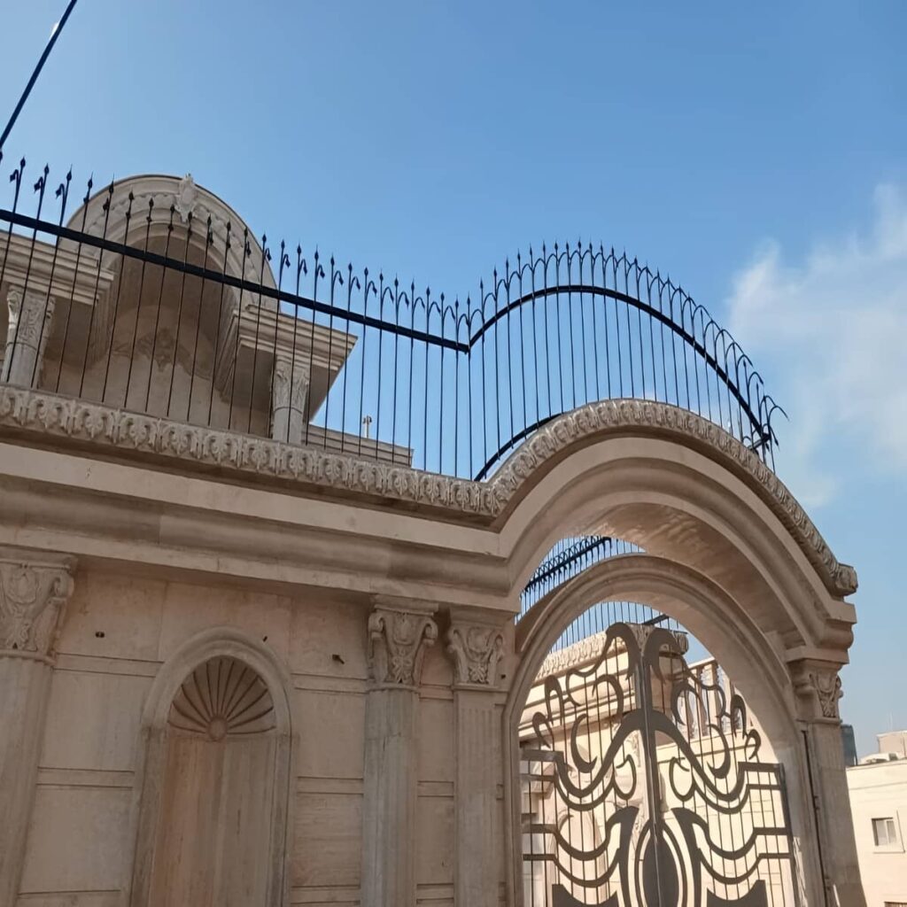 حفاظ دیوار حیاط مدل سرنیزه ای حفاظ دیوار حیاط مدل سرنیزه ای