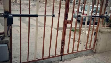 جک پارکینگی بازویی مناسب ورودی ویلا و باغ