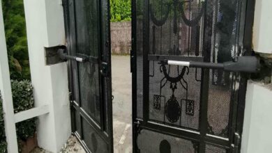 جک درب ویلایی با مدل بازویی ورودی ویلا