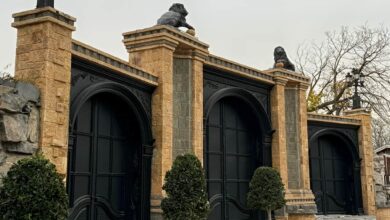 درب باغی فلزی مقاوم برای فضای گرم و خشک