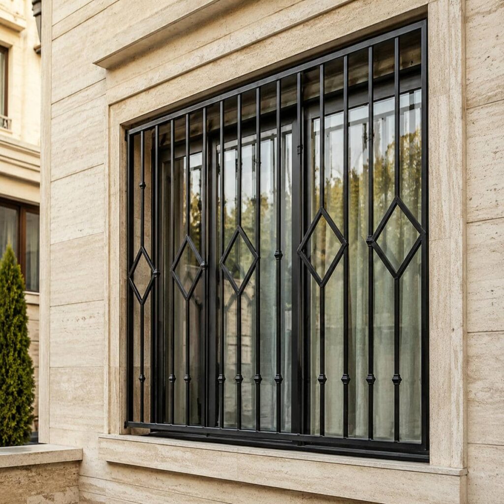 حفاظ پنجره دوجداره سفارشی آهنی