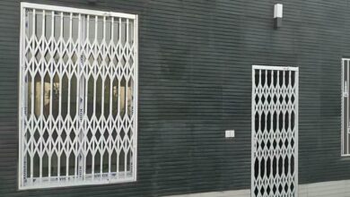 حفاظ پنجره متحرک با رنگ هماهنگ نما