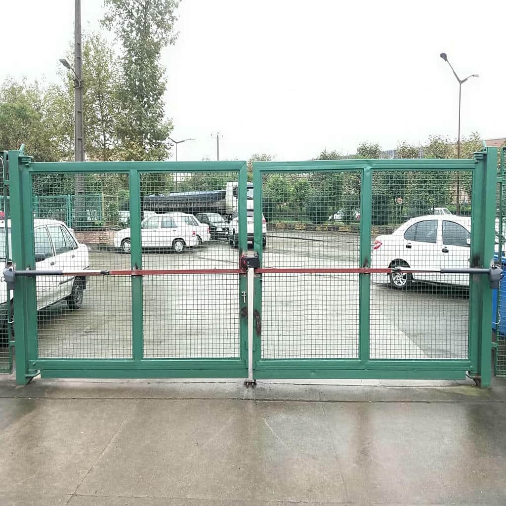 جک درب پارکینگ بیرجند مدل بازویی ورودی خودرو