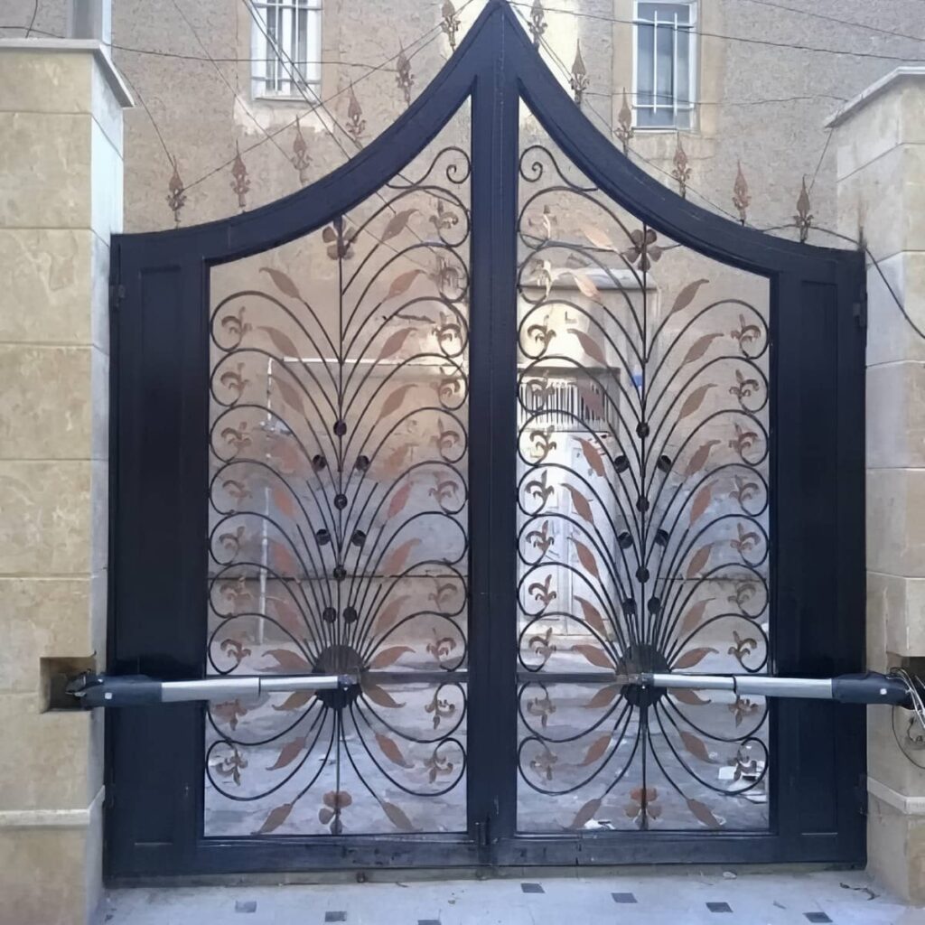 جک پارکینگی دو لنگه با کنترل دسترسی