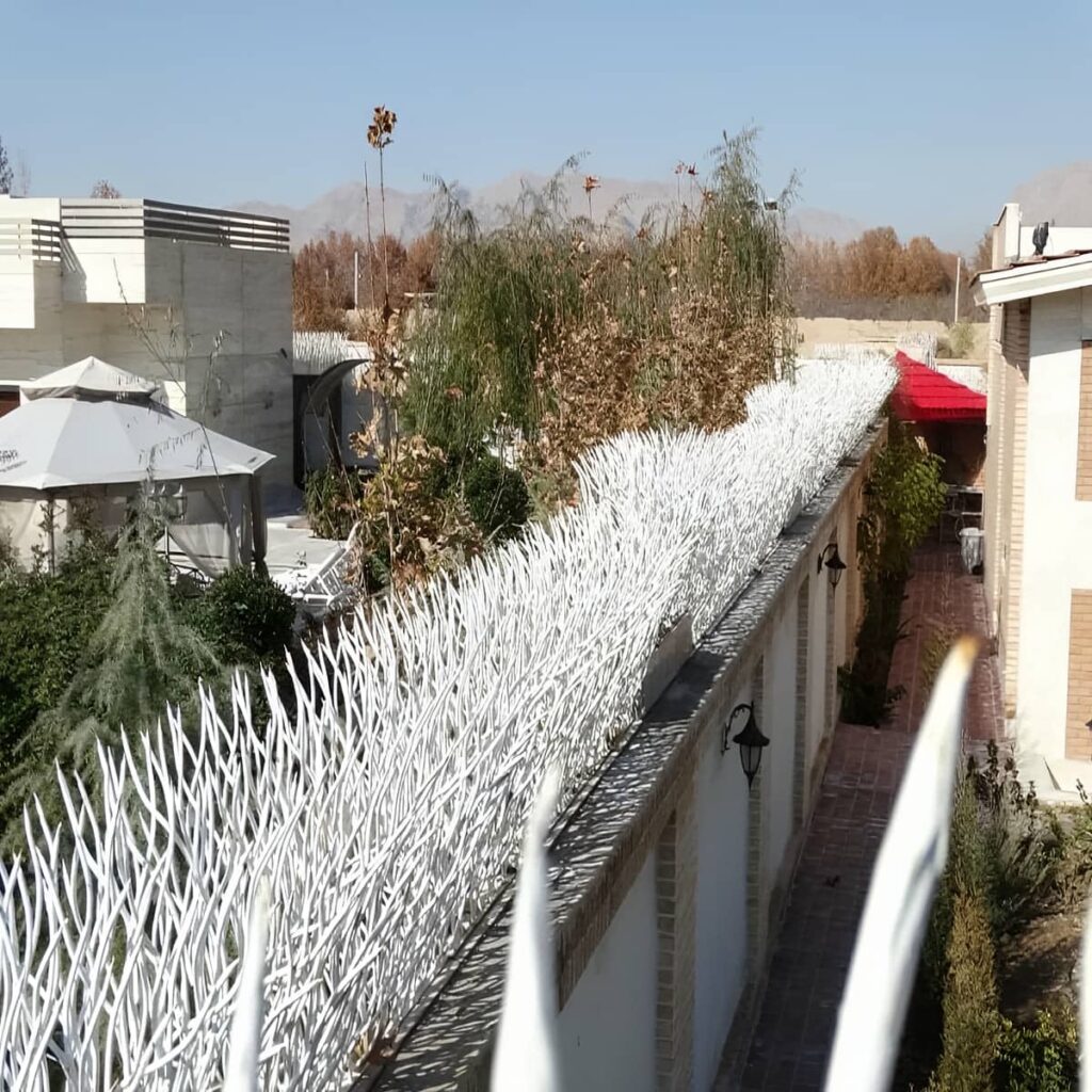 حفاظ دیواری ساختمان تهران نمونه اجرا