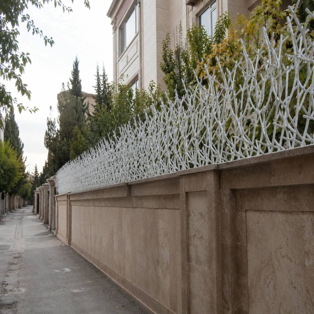 حفاظ دیوار استان آذربایجان غربی مدل شاخ گوزنی فلزی