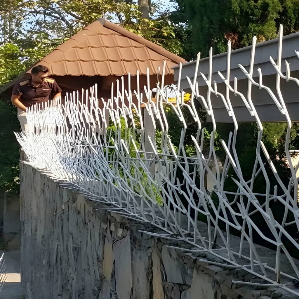 حفاظ دیوار اصفهان شاخ گوزنی فلزی