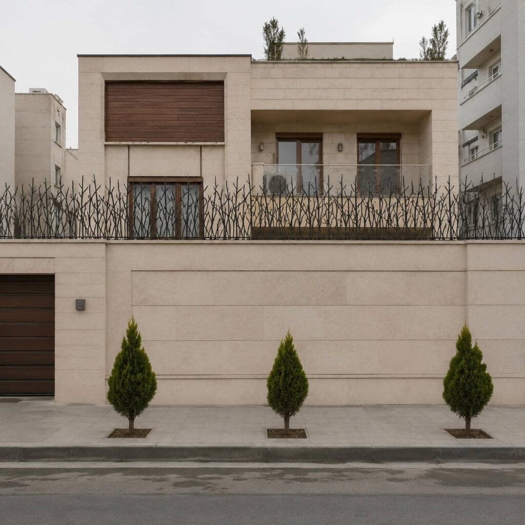 حفاظ دیوار تهران مدل امنیتی ورودی