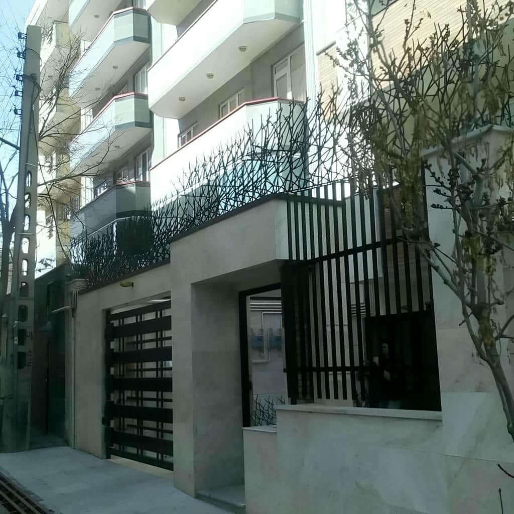 حفاظ سرنیزه ای ساختمان با پوشش مقاوم