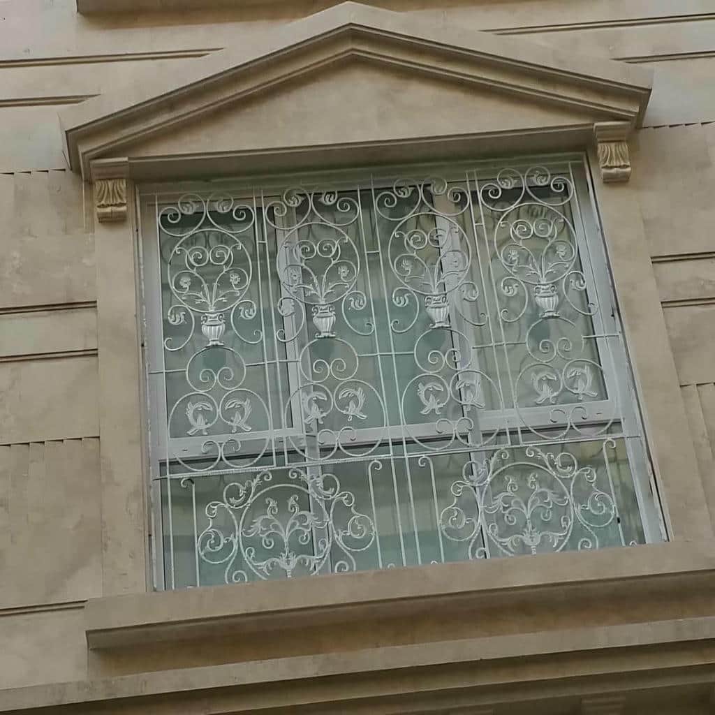 حفاظ پنجره آهنی گرگان با طراحی ساده