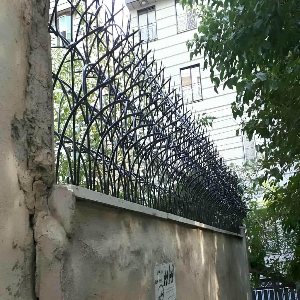 مدل فلزی دیوار برای پروژه ساختمانی