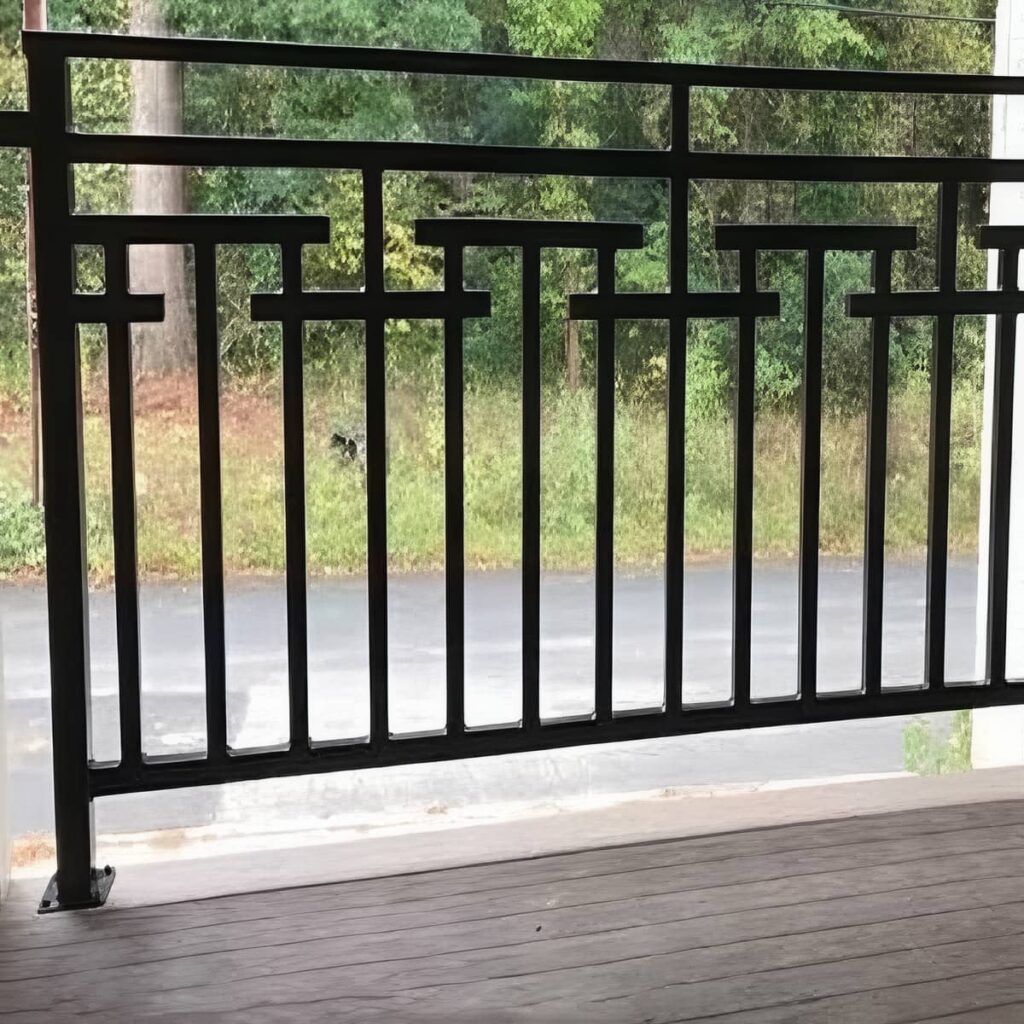 نرده بالکن فلزی استان کردستان با طراحی مدرن