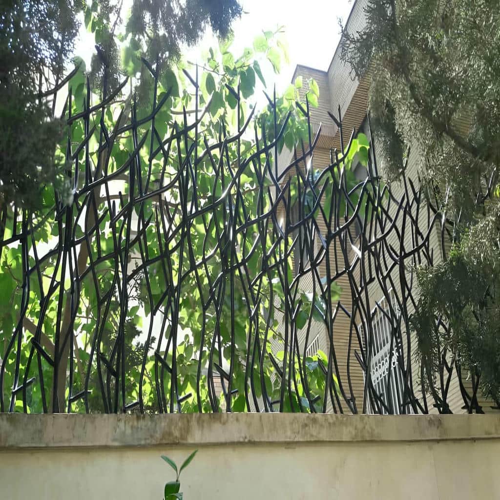 نرده حفاظ دیوار استان تهران فرم فلزی